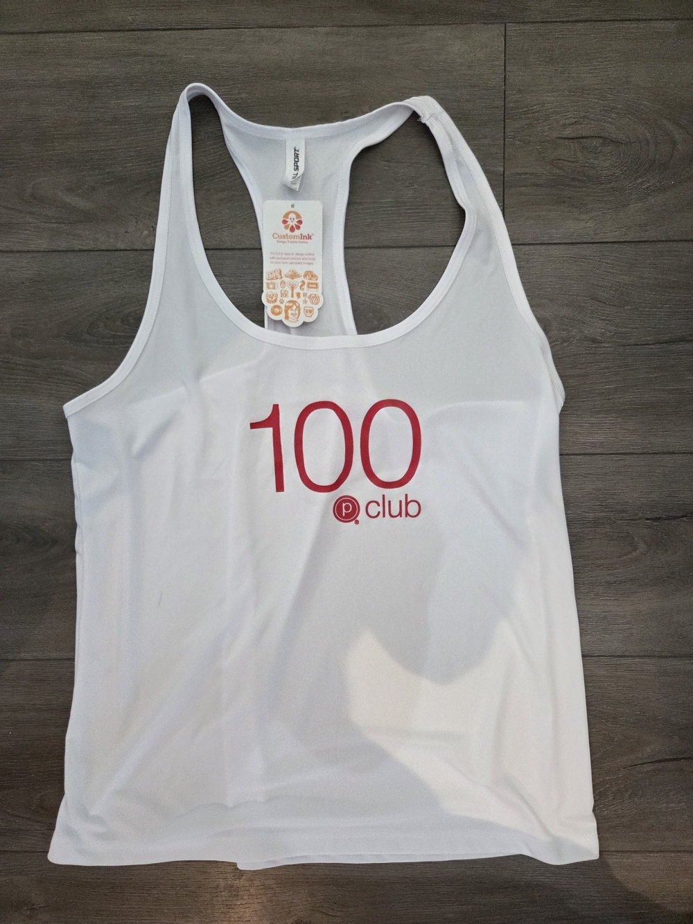 Pure Barre 100 P Club Tank Top - Size L - NWT